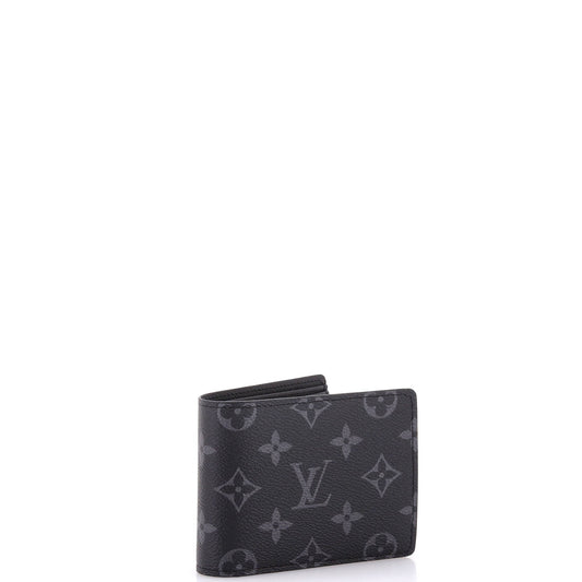 Louis Vuitton Multiple Wallet Monogram Eclipse Canvas