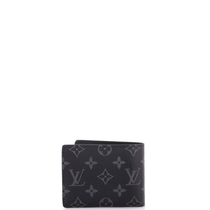 Louis Vuitton Multiple Wallet Monogram Eclipse Canvas