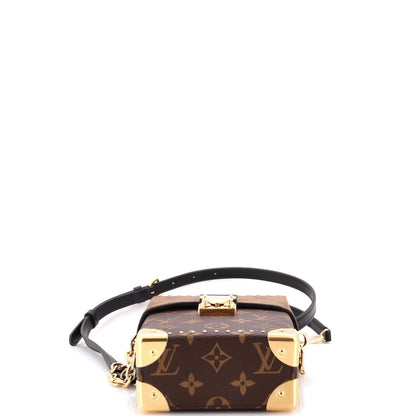 Louis Vuitton Camera Box NM Handbag Studded Reverse Monogram Canvas