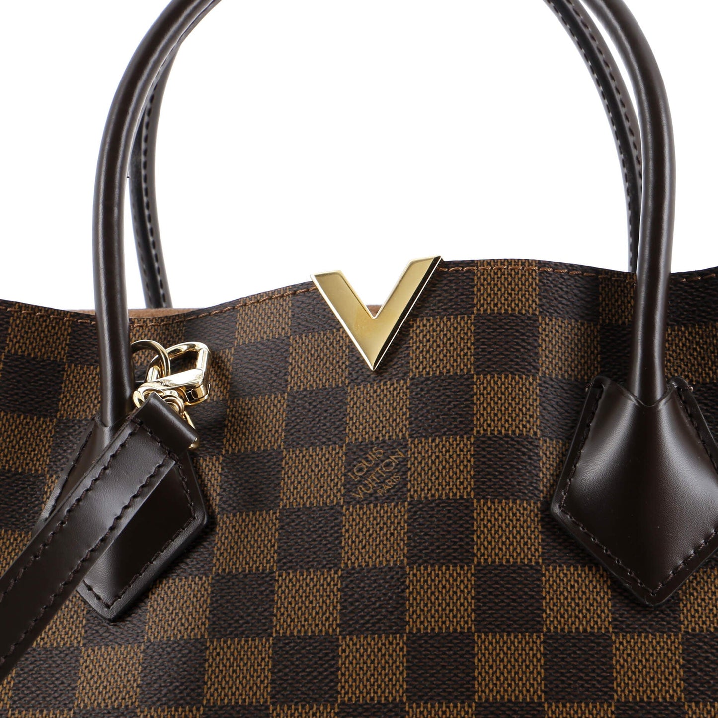 Louis Vuitton Kensington Handbag Damier