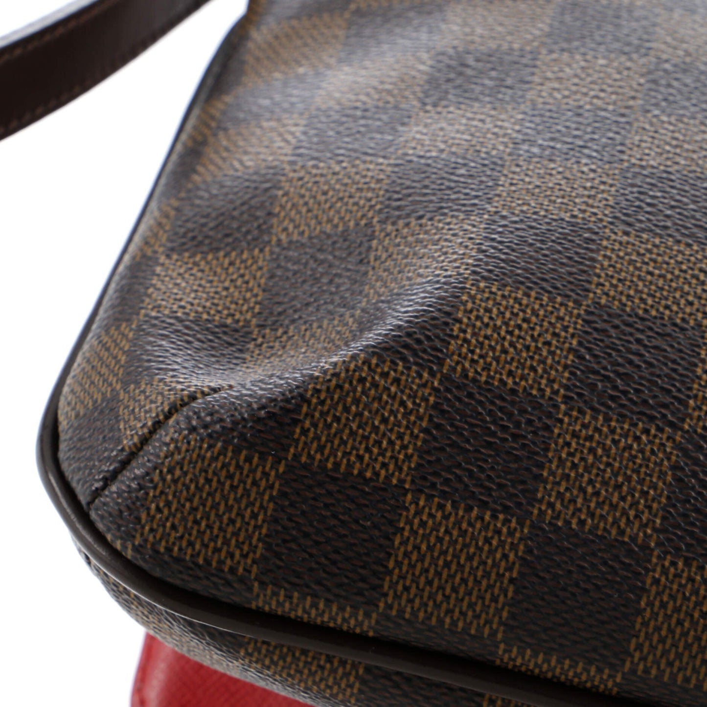 Louis Vuitton Musette Tango Handbag Damier