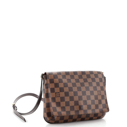 Louis Vuitton Musette Tango Handbag Damier