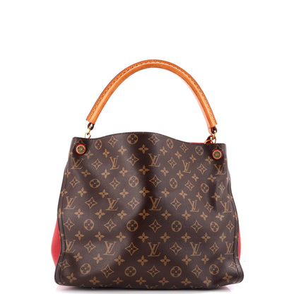 Louis Vuitton Gaia Handbag Monogram Canvas