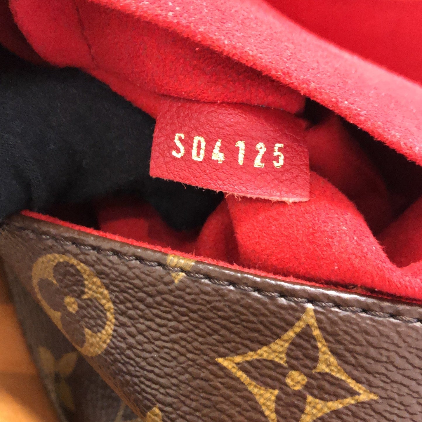 Louis Vuitton Gaia Handbag Monogram Canvas