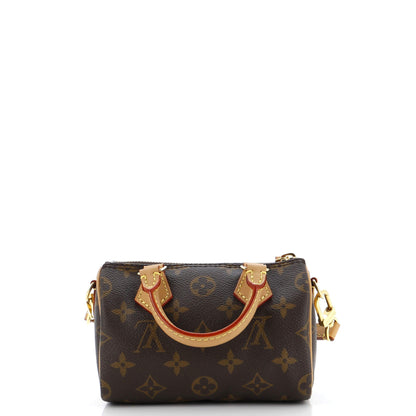 Louis Vuitton Speedy Bandouliere NM Bag Monogram Canvas Nano