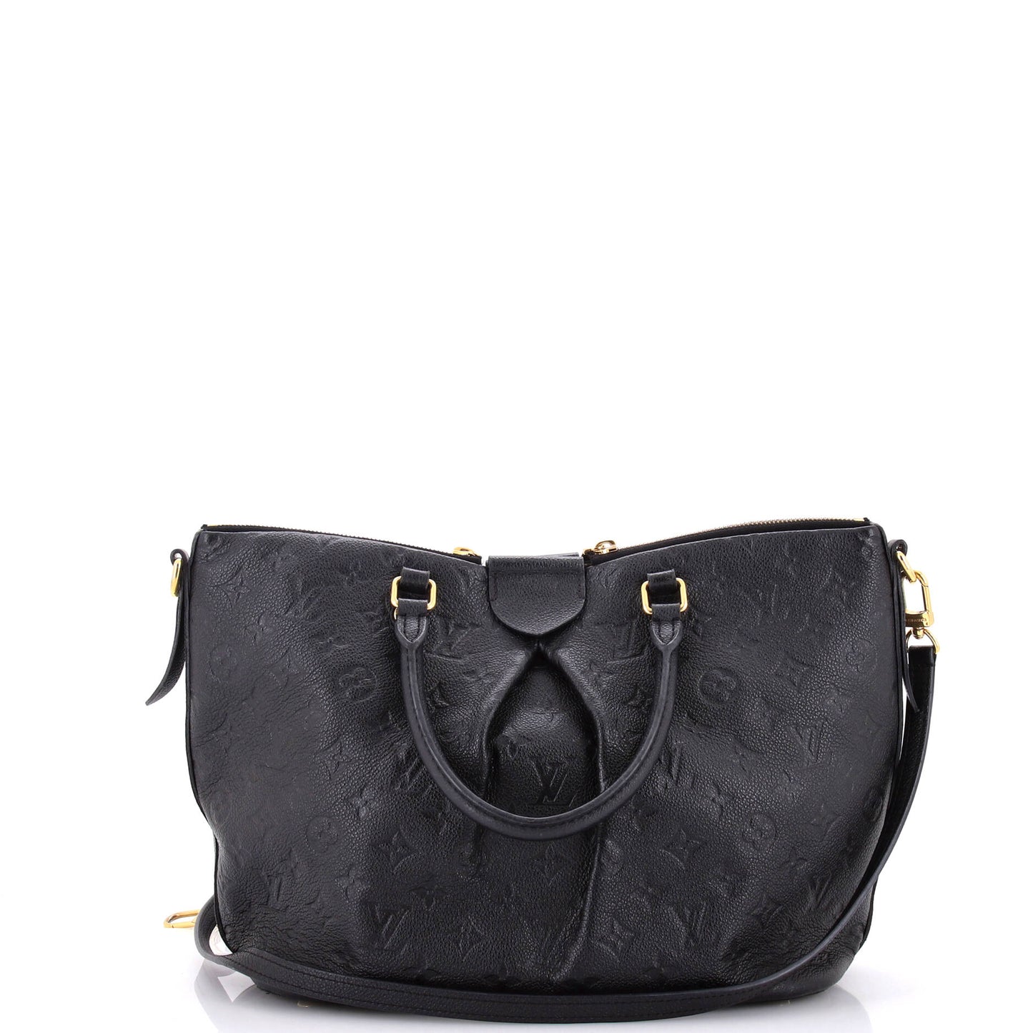 Louis Vuitton Mazarine Handbag Monogram Empreinte Leather MM