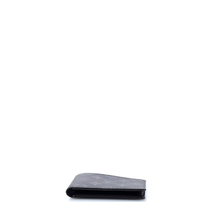 Louis Vuitton Slender Wallet Monogram Eclipse Canvas
