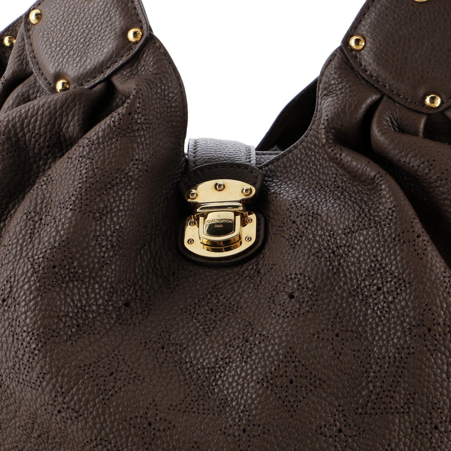 Louis Vuitton L Hobo Mahina Leather
