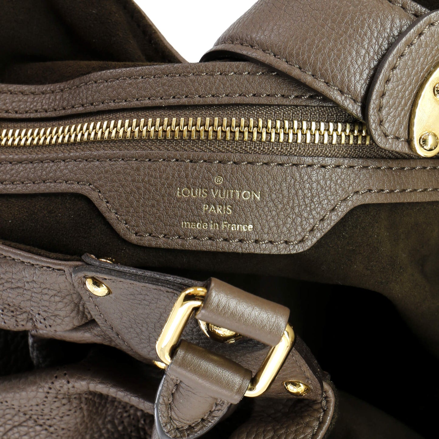 Louis Vuitton L Hobo Mahina Leather
