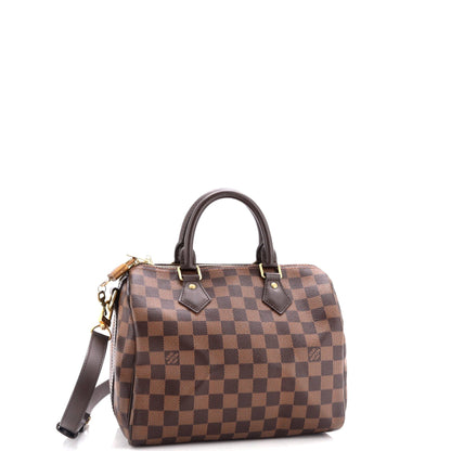 Louis Vuitton Speedy Bandouliere Bag Damier 25