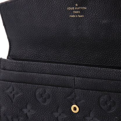 Louis Vuitton Curieuse Wallet Monogram Empreinte Leather