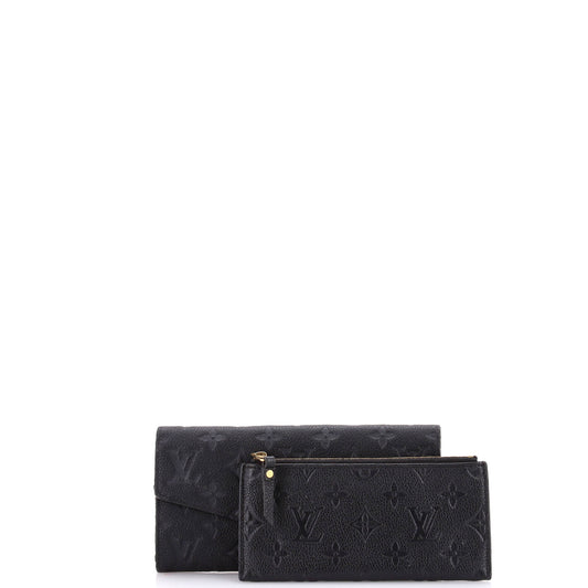 Louis Vuitton Curieuse Wallet Monogram Empreinte Leather