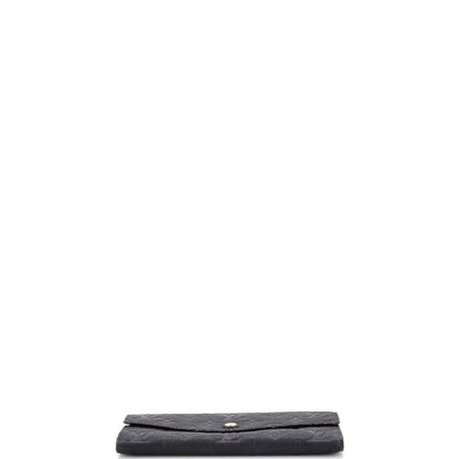 Louis Vuitton Curieuse Wallet Monogram Empreinte Leather
