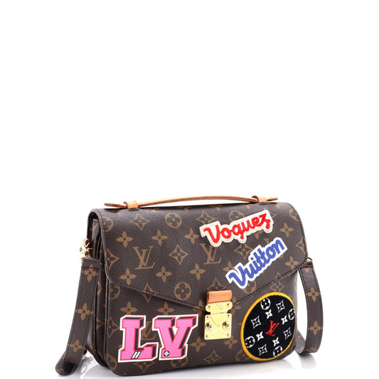 Louis Vuitton Pochette Metis Limited Edition Patches Monogram Canvas