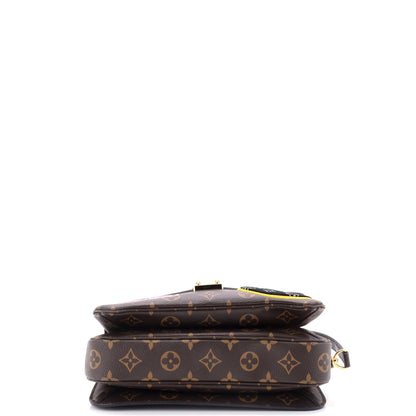 Louis Vuitton Pochette Metis Limited Edition Patches Monogram Canvas
