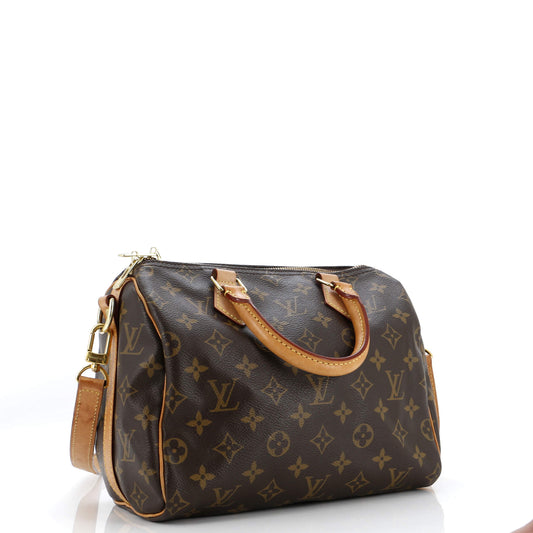 Louis Vuitton Speedy Bandouliere Bag Monogram Canvas 25