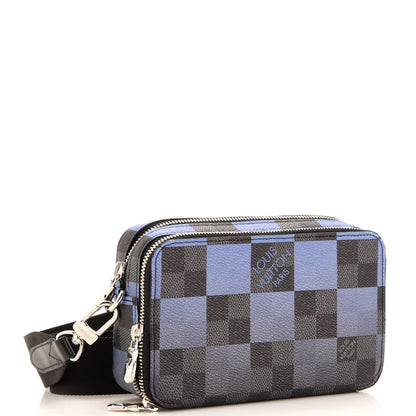 Louis Vuitton Alpha Wearable Wallet Limited Edition Damier Graphite Giant