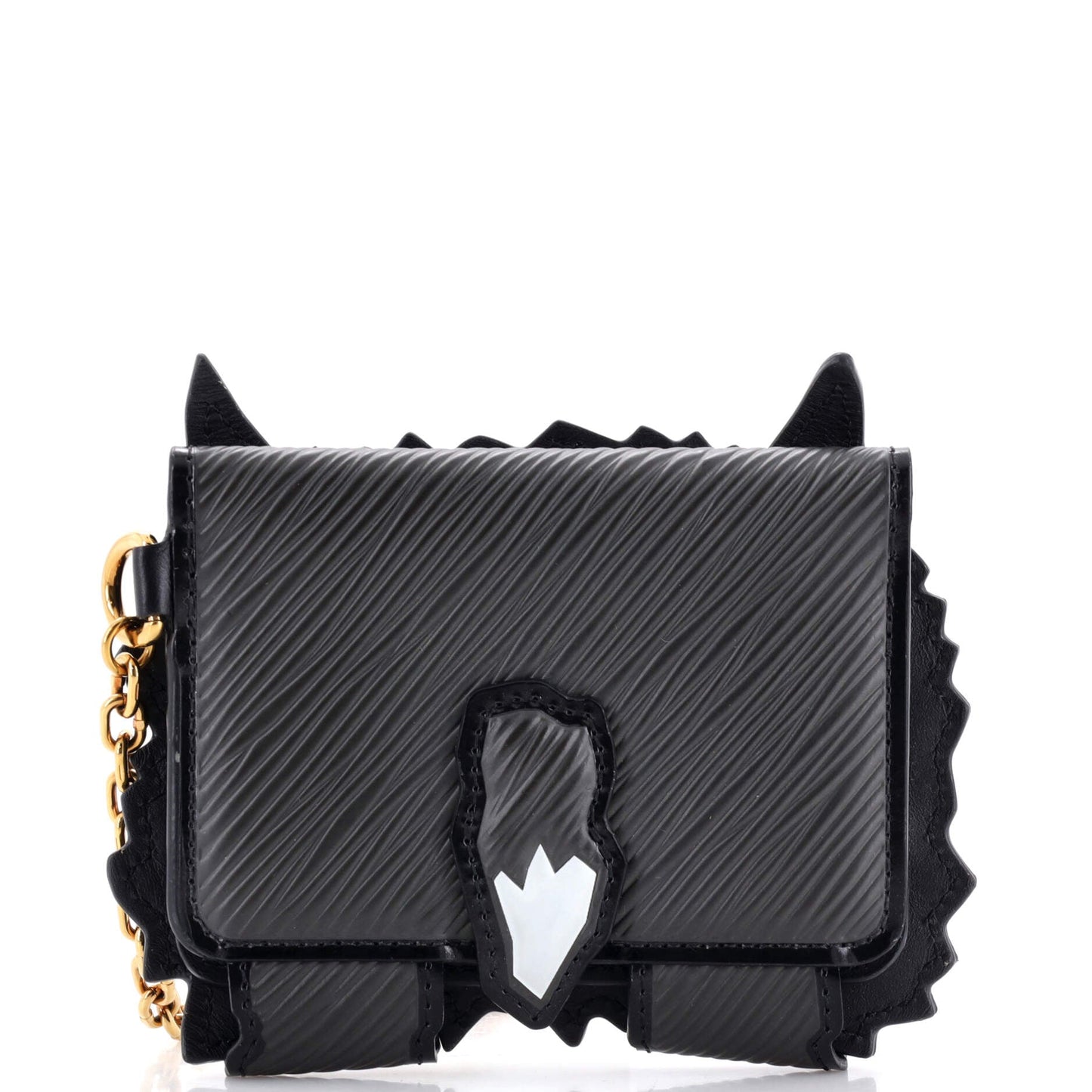 Louis Vuitton Cat Card Case Limited Edition Grace Coddington Epi Leather and Catogram Canvas