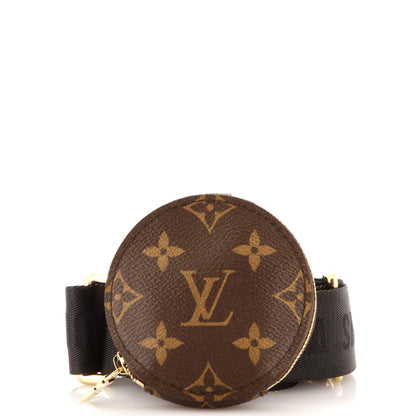 Louis Vuitton Multi Pochette Accessoires Bandouliere Shoulder Strap Canvas with Monogram Canvas