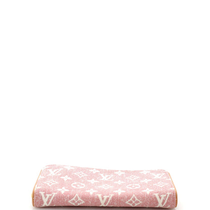 Louis Vuitton Zippy Wallet Monogram Jacquard Denim