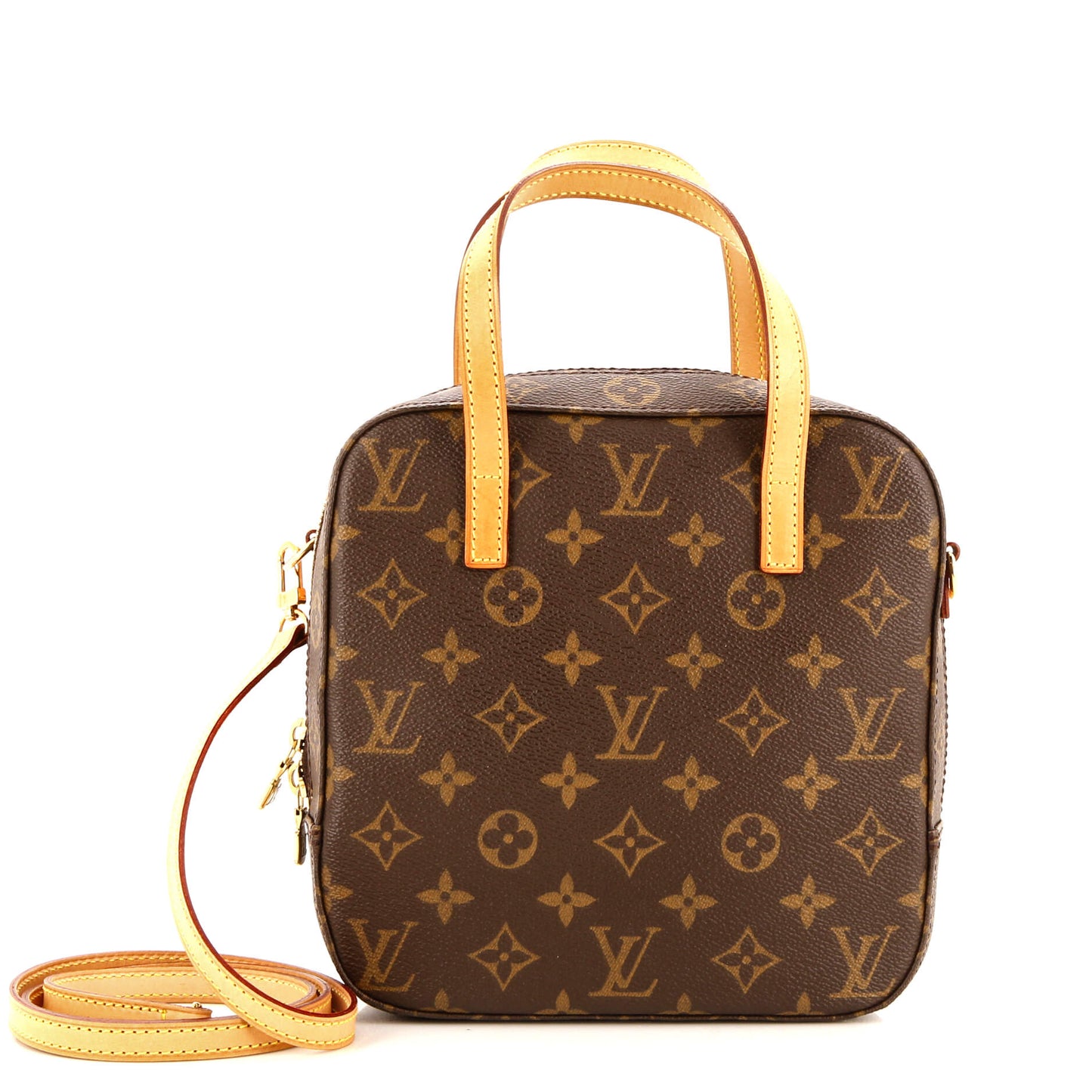 Louis Vuitton Spontini Handbag Monogram Canvas