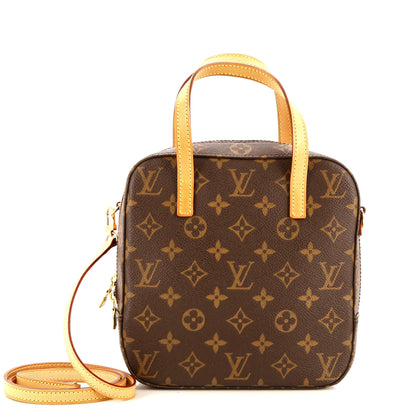Louis Vuitton Spontini Handbag Monogram Canvas