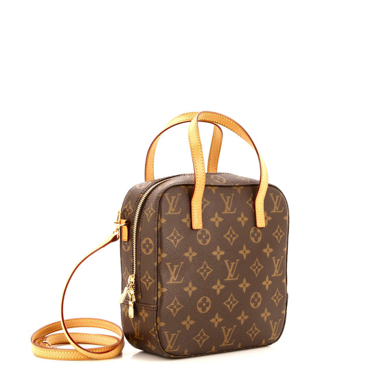 Louis Vuitton Spontini Handbag Monogram Canvas