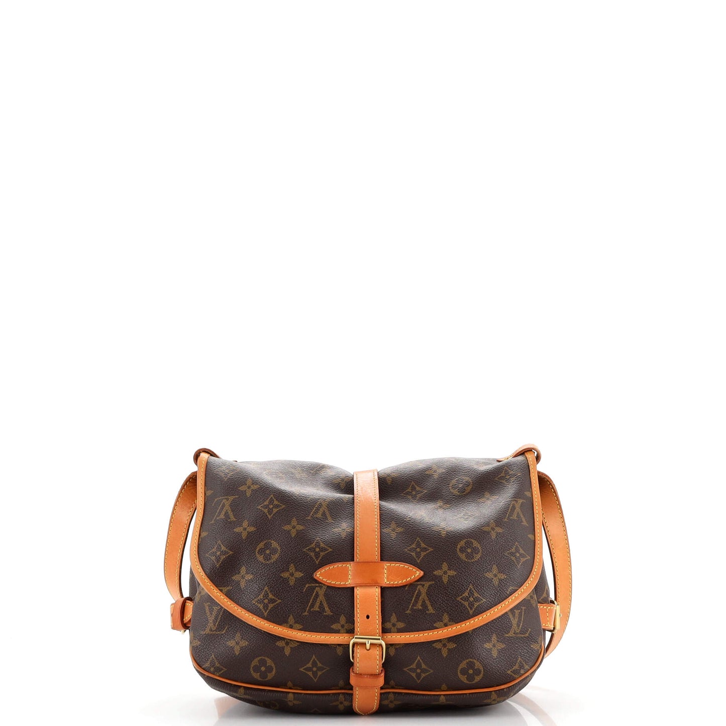 Louis Vuitton Saumur Handbag Monogram Canvas 30