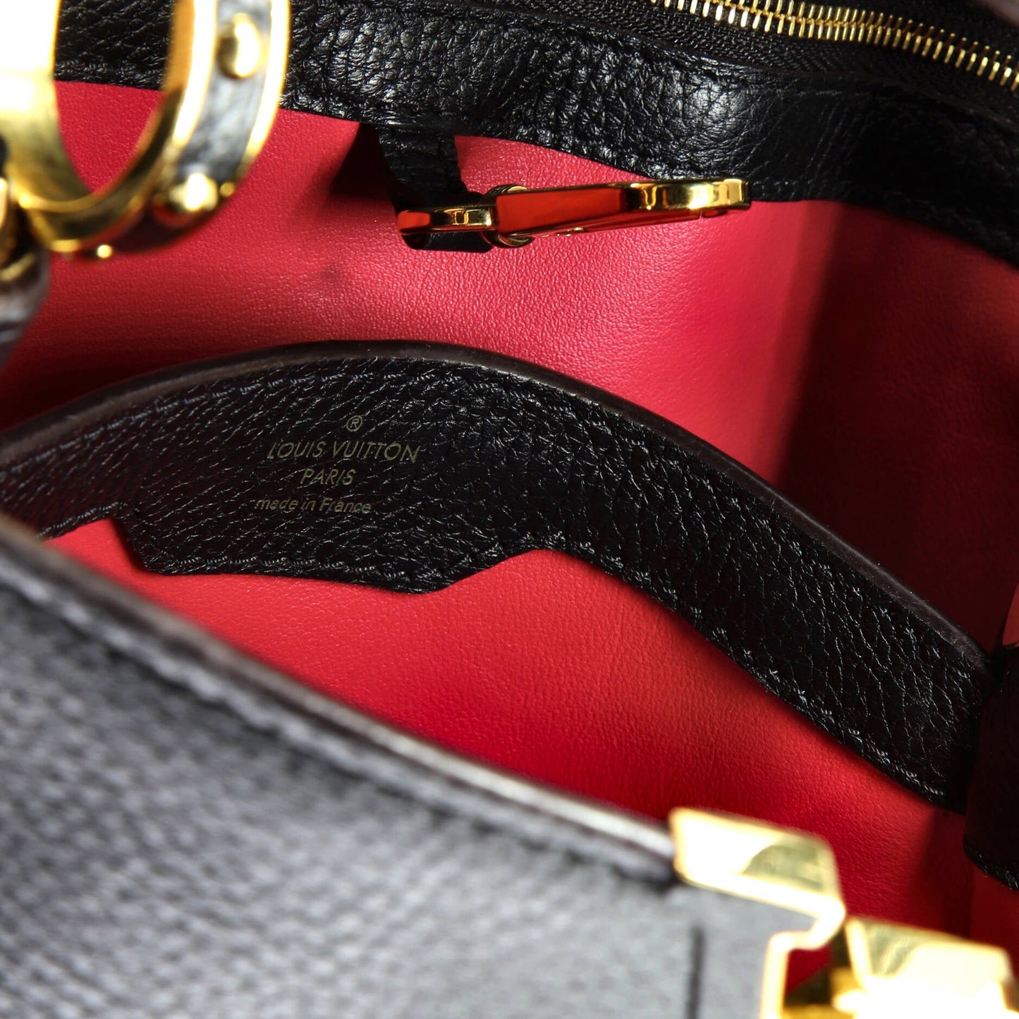 Louis Vuitton Capucines Bag Leather PM