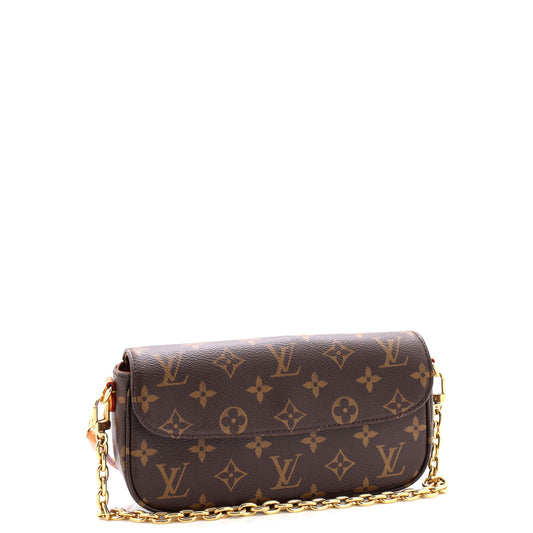 Louis Vuitton Ivy Wallet on Chain Monogram Canvas