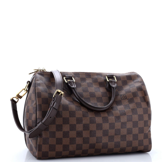 Louis Vuitton Speedy Bandouliere Bag Damier 30