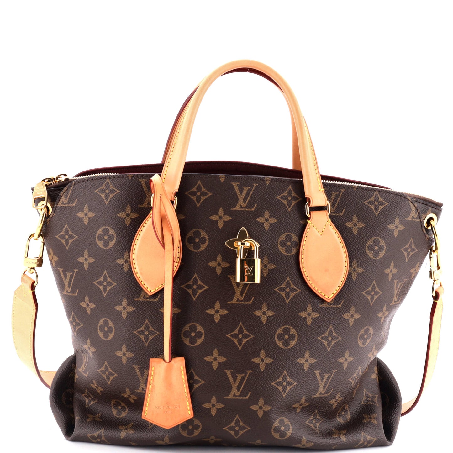 Louis Vuitton Flower Zipped Tote Monogram Canvas MM