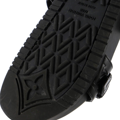 Louis Vuitton Women's Bom Dia Flat Mules Monogram Embossed Leather