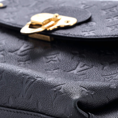 Louis Vuitton Georges Handbag Monogram Empreinte Leather MM