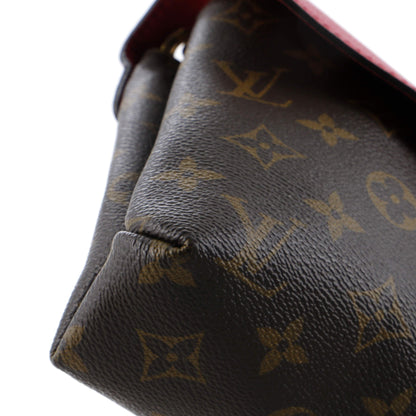 Louis Vuitton Pallas Chain Shoulder Bag Monogram Canvas and Calfskin