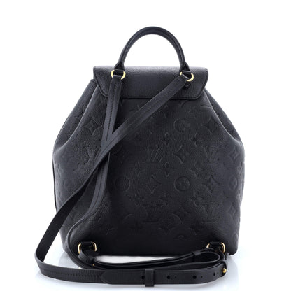 Louis Vuitton Montsouris NM Backpack Monogram Empreinte Leather PM