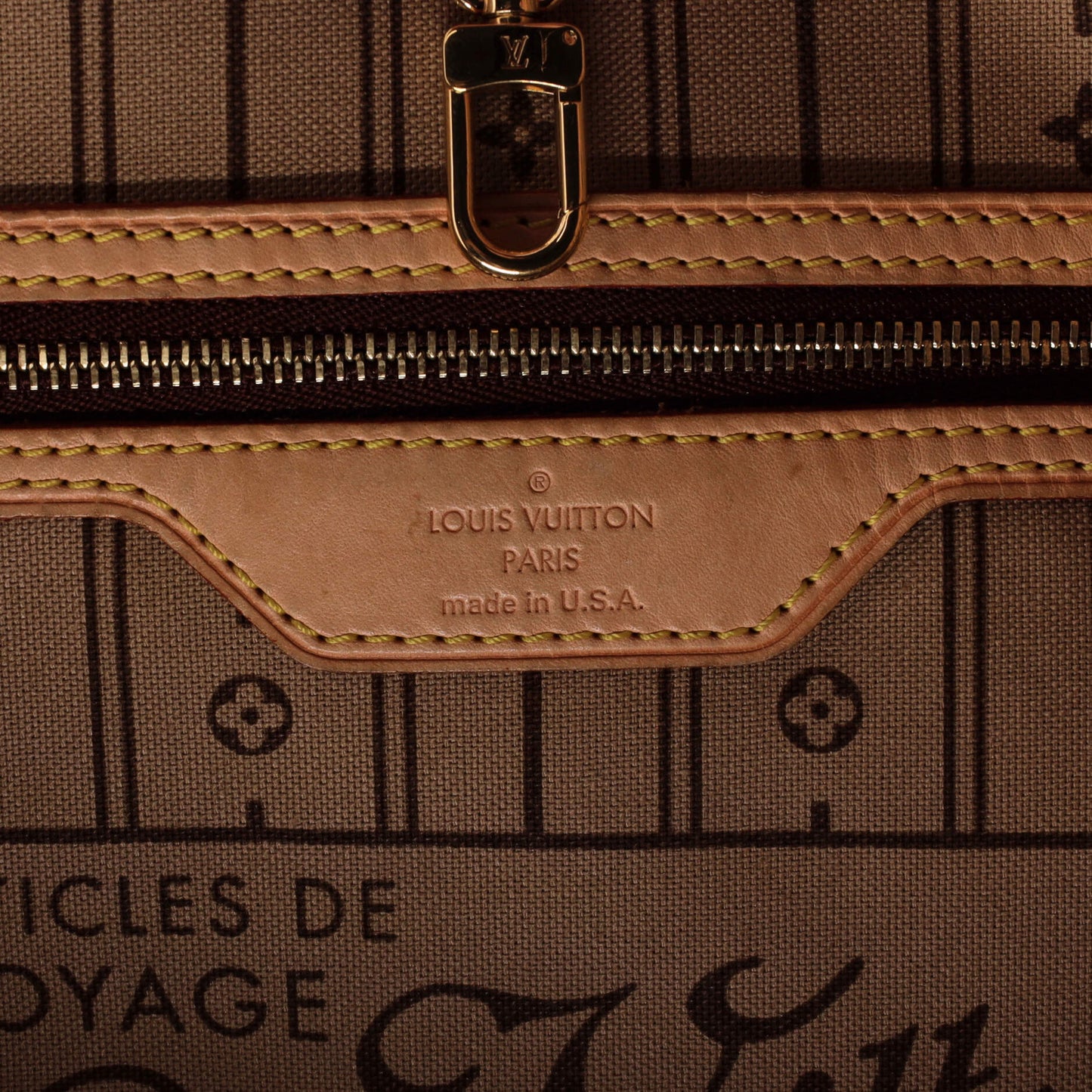 Louis Vuitton Neverfull Tote Monogram Canvas MM