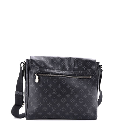 Louis Vuitton District Messenger Bag Monogram Eclipse Canvas MM