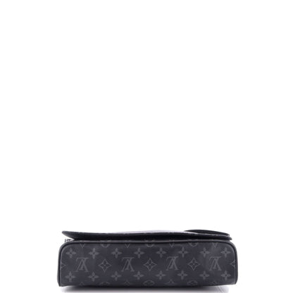 Louis Vuitton District Messenger Bag Monogram Eclipse Canvas MM