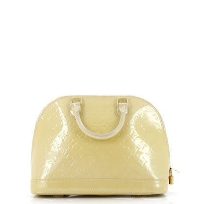 Louis Vuitton Alma Handbag Monogram Vernis PM