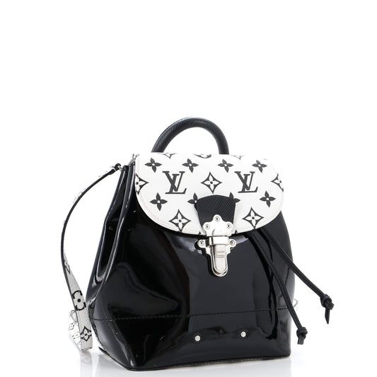 Louis Vuitton Hot Springs Backpack Vernis with Monogram Canvas