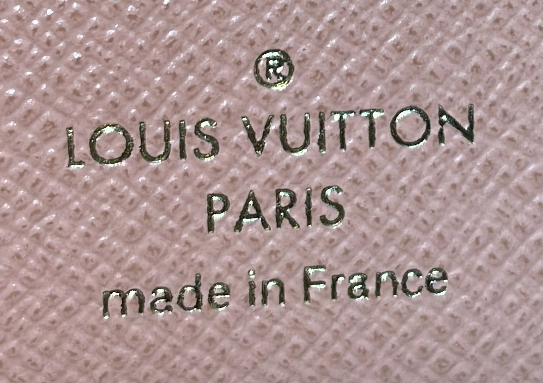 Louis Vuitton Juliette Wallet Damier with Leather