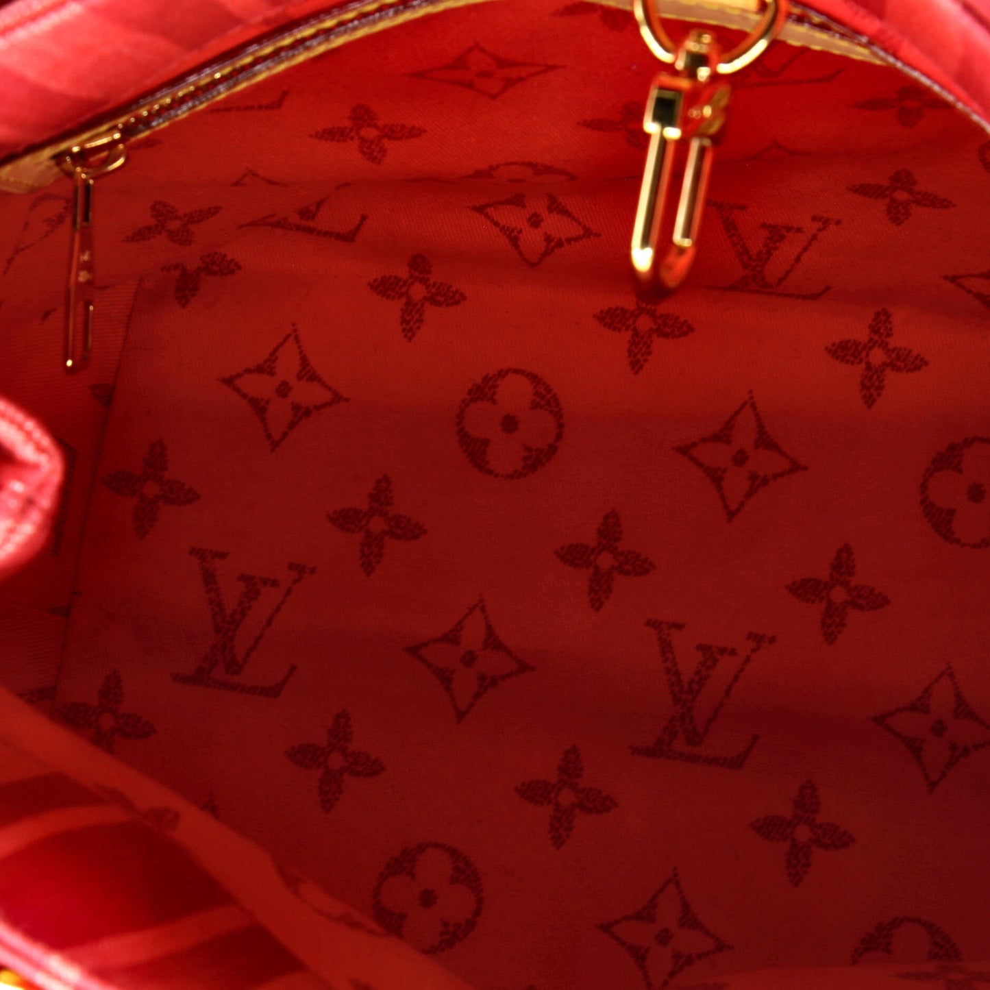 Louis Vuitton Articles de Voyage Beach Cabas Printed Canvas PM