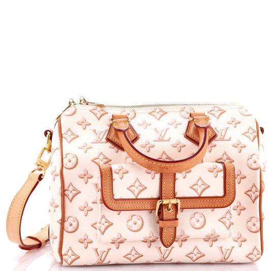 Louis Vuitton Speedy Bandouliere Bag Fall for You Monogram Canvas 25