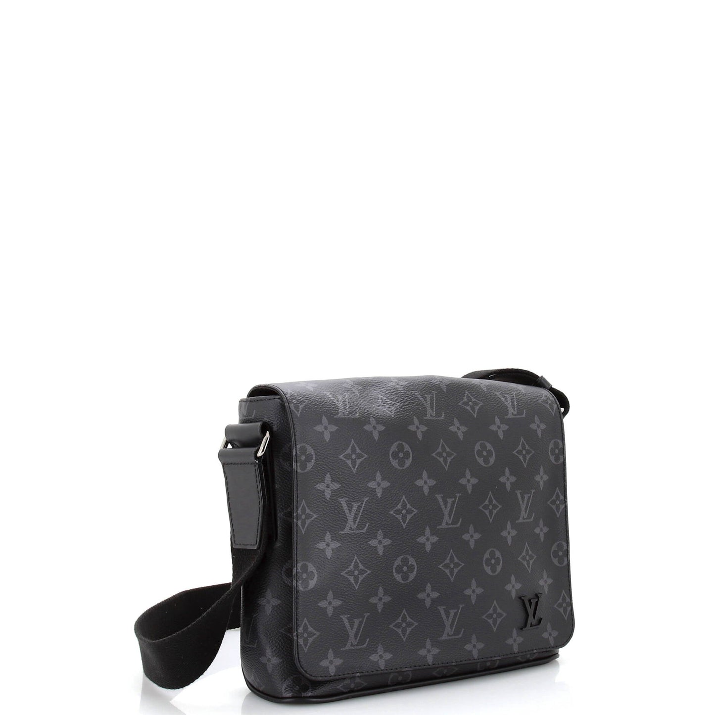 Louis Vuitton District Messenger Bag Monogram Eclipse Canvas PM