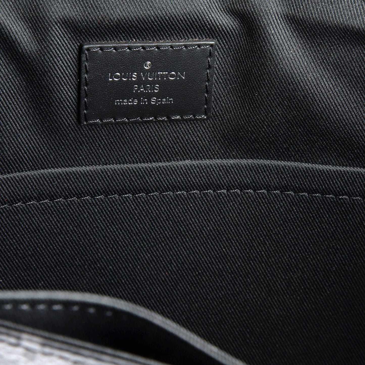 Louis Vuitton District Messenger Bag Monogram Eclipse Canvas PM