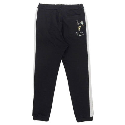 Fendi Cotton Sideline Patch Track Pants