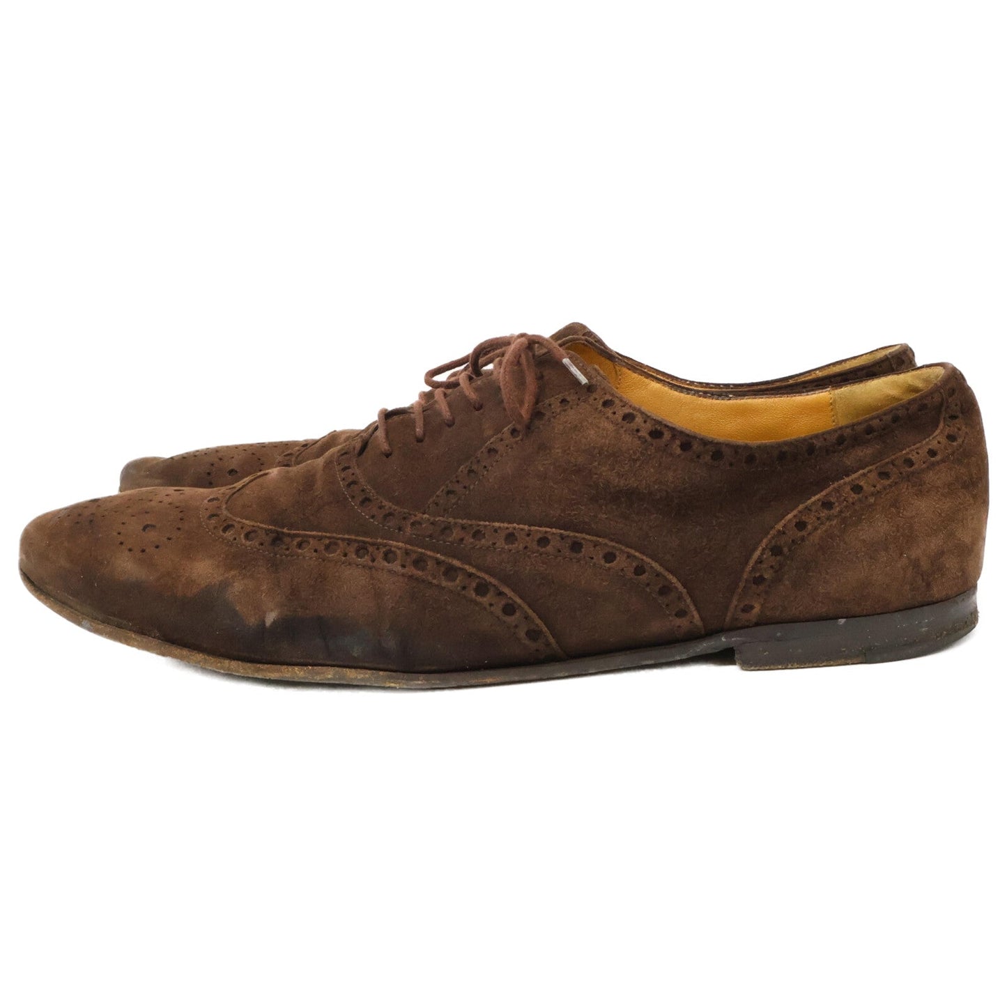 Gucci 189972 Suede Dress Shoes