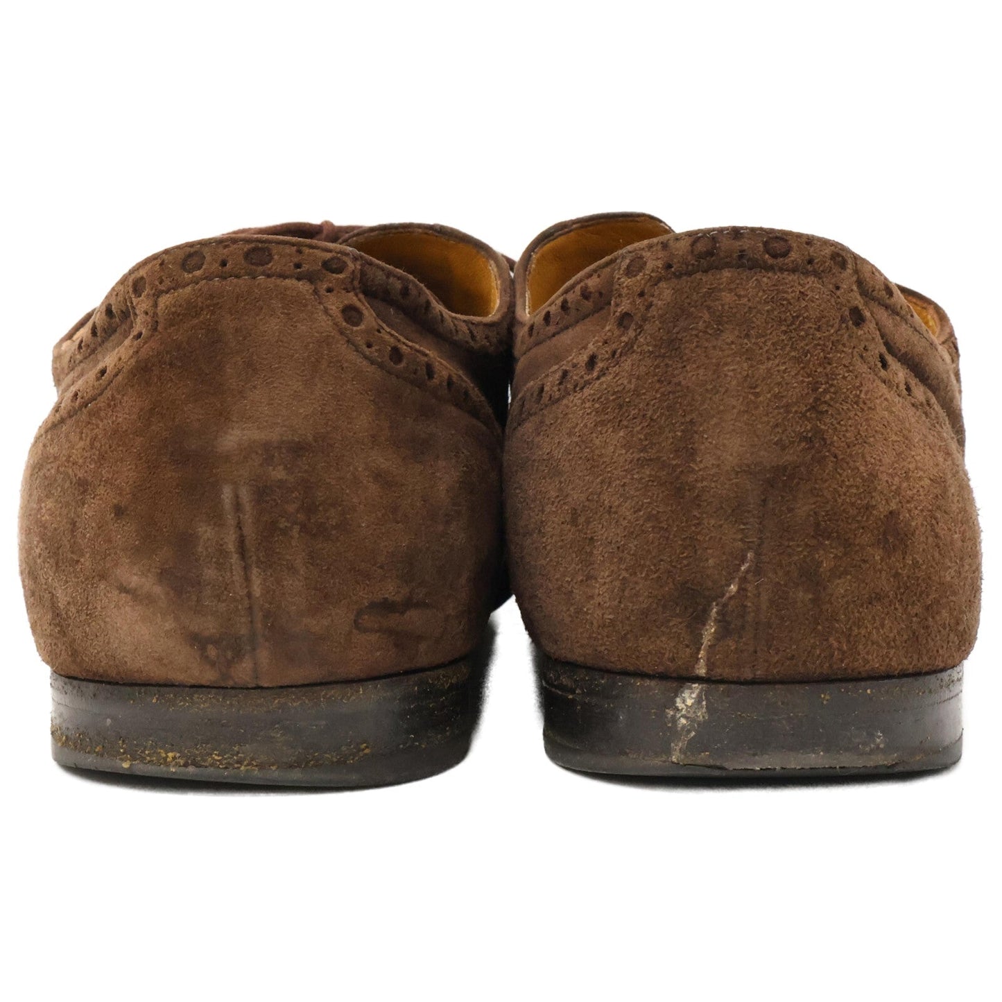 Gucci 189972 Suede Dress Shoes