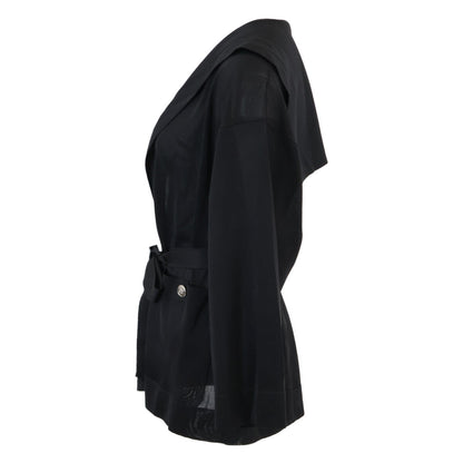 Chanel P78431K11309 100% Silk Sailor Collar Jacket